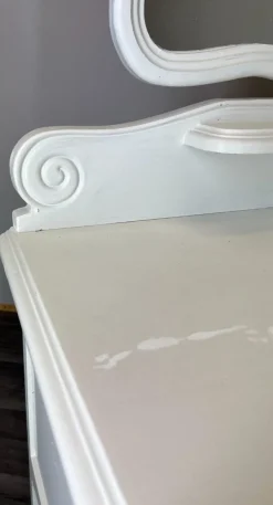 Pamono French Louis XVI Style Carved Dressing Table