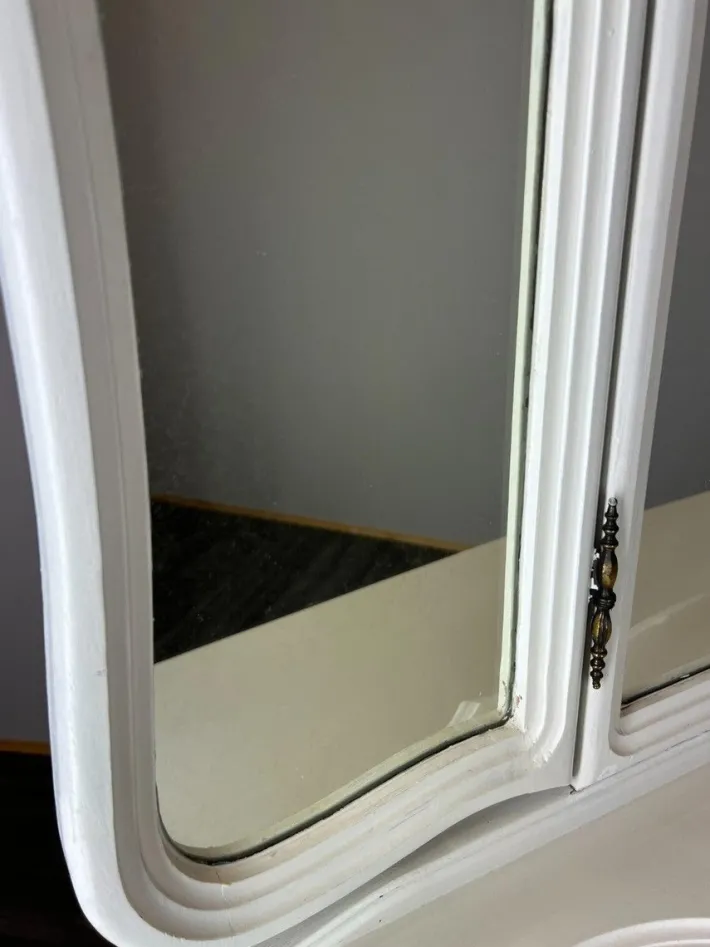 Pamono French Louis XVI Style Carved Dressing Table