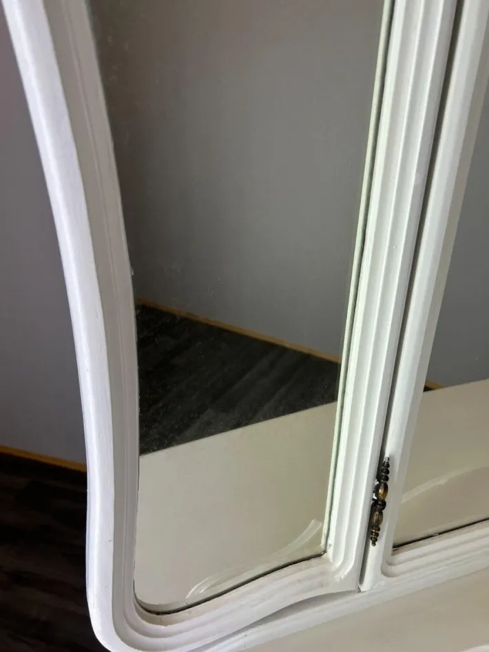 Pamono French Louis XVI Style Carved Dressing Table