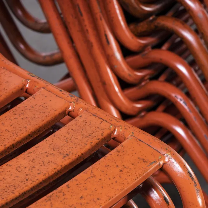 Pamono French Metal Outdoor Stacking Chair from Artprog, 1950s Best