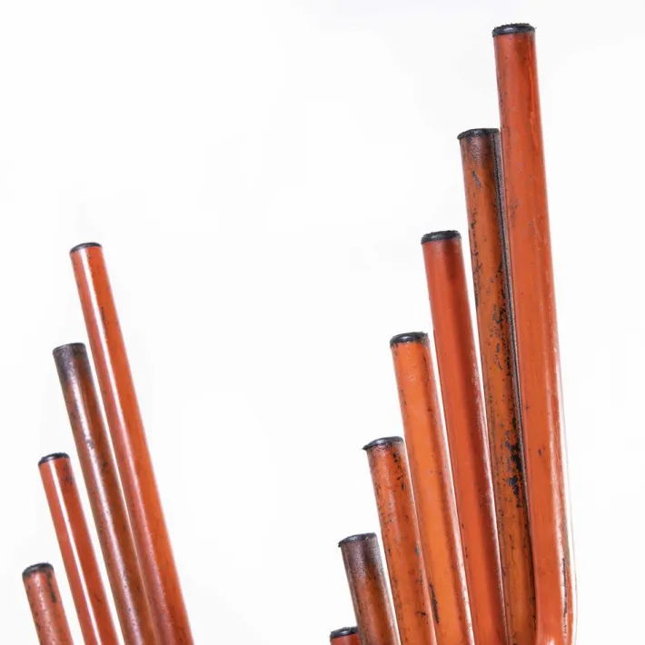 Pamono French Metal Outdoor Stacking Chair from Artprog, 1950s Best