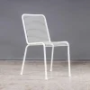Pamono French Original Wire Mesh White Outdoor Dining Chair, 1970s Best