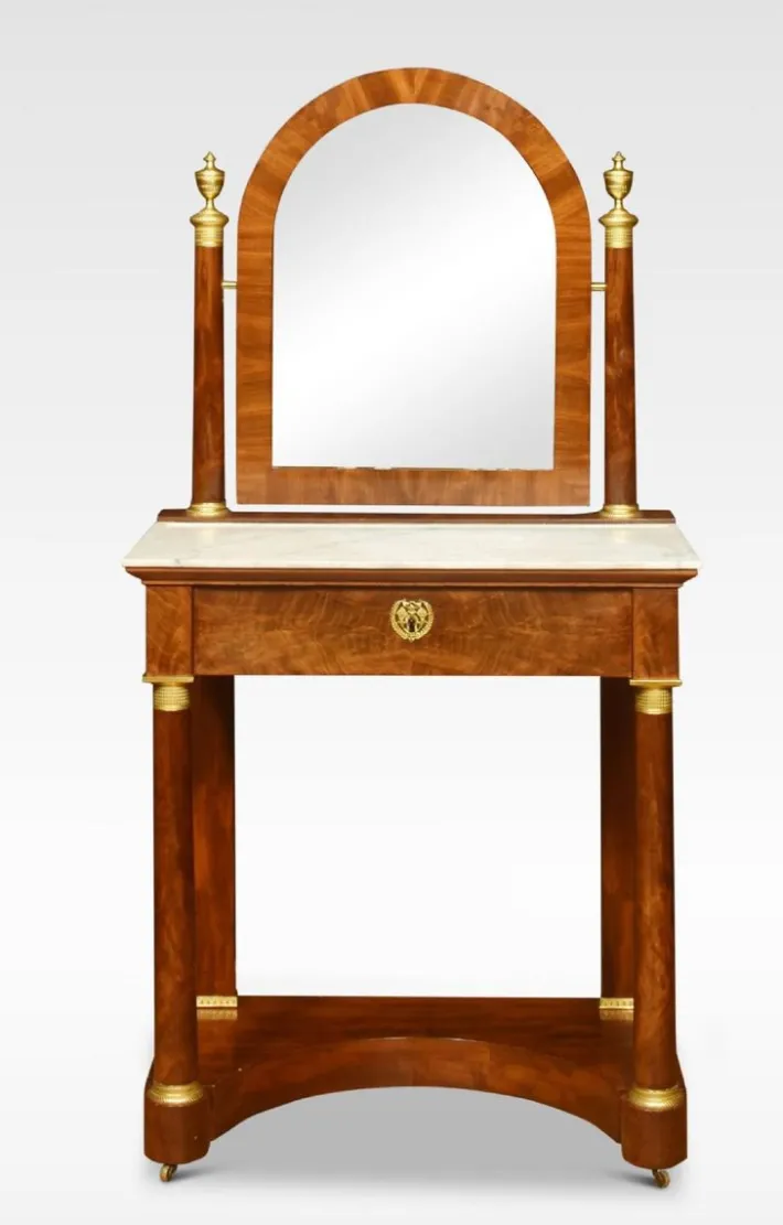 Pamono French Ormolu Mounted Empire Dressing Table Sale