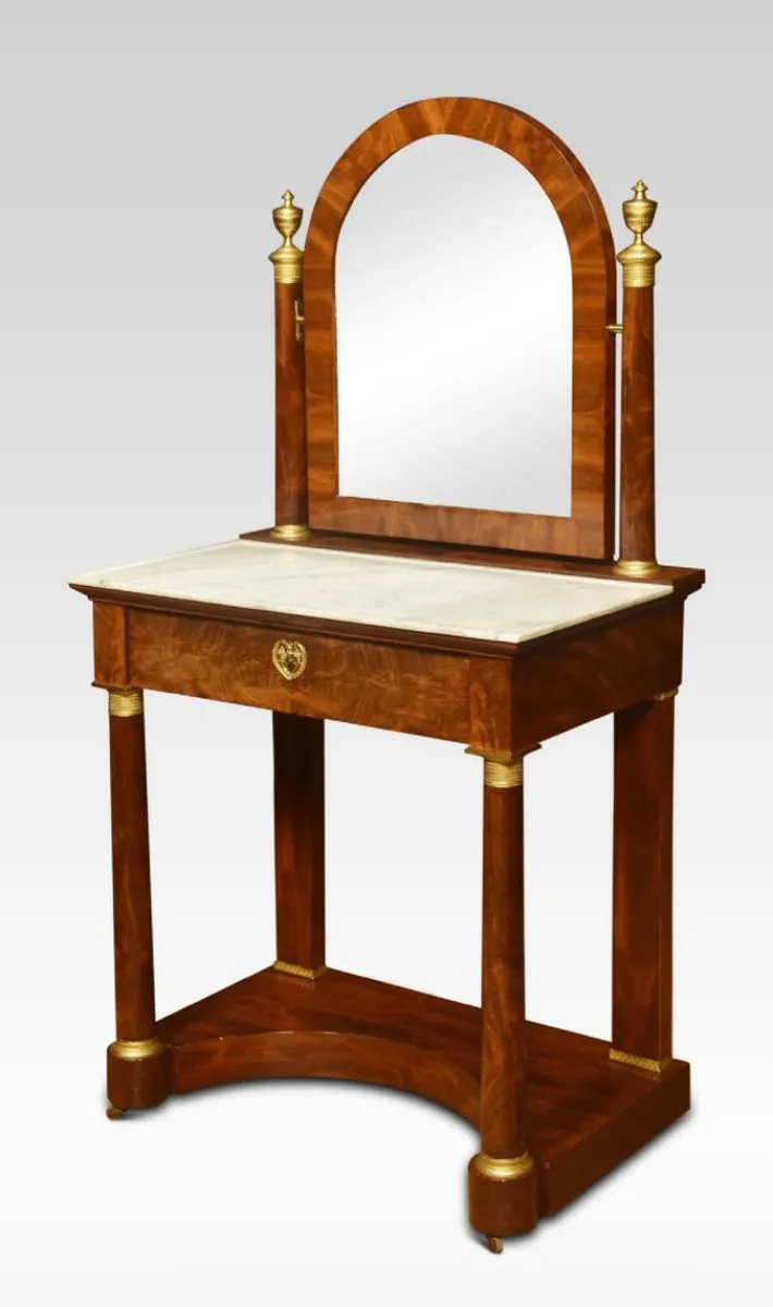 Pamono French Ormolu Mounted Empire Dressing Table Sale