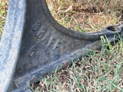 Pamono French Public Garden Bench, 1950s