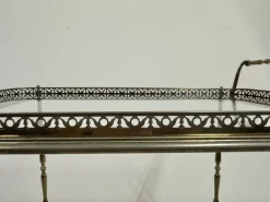 Pamono French Silvered Drinks Trolley, 1960s Best