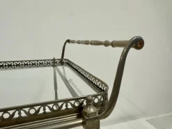 Pamono French Silvered Drinks Trolley, 1960s Best