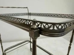 Pamono French Silvered Drinks Trolley, 1960s Best