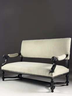 Pamono French Sofa with Ram Heads, 19th Century Best