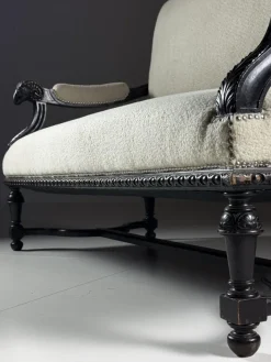 Pamono French Sofa with Ram Heads, 19th Century Best