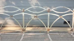 Pamono French Style Wrought Iron Garden Bench Discount