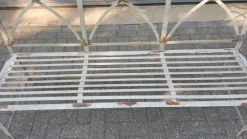 Pamono French Style Wrought Iron Garden Bench Discount