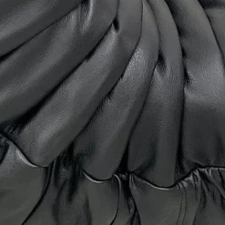 Pamono French Togo Living Room Set in Black Leather by Michel Ducaroy for Ligne Roset., Set of 3