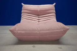 Pamono French Velvet Living Room Set by Michel Ducaroy for Ligne Roset, 1970s, Set of 3 Sale