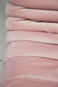 Pamono French Velvet Living Room Set by Michel Ducaroy for Ligne Roset, 1970s, Set of 3 Sale