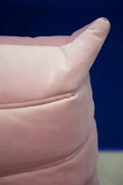 Pamono French Velvet Living Room Set by Michel Ducaroy for Ligne Roset, 1970s, Set of 3 Sale