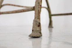 Pamono French Wrought Iron Garden Chair from Arras, 1900s Sale