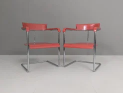 Pamono Functionalist Avant-Garde Seating Set by Jindřich Halabala for Up Závody, 1930s, Set of 3