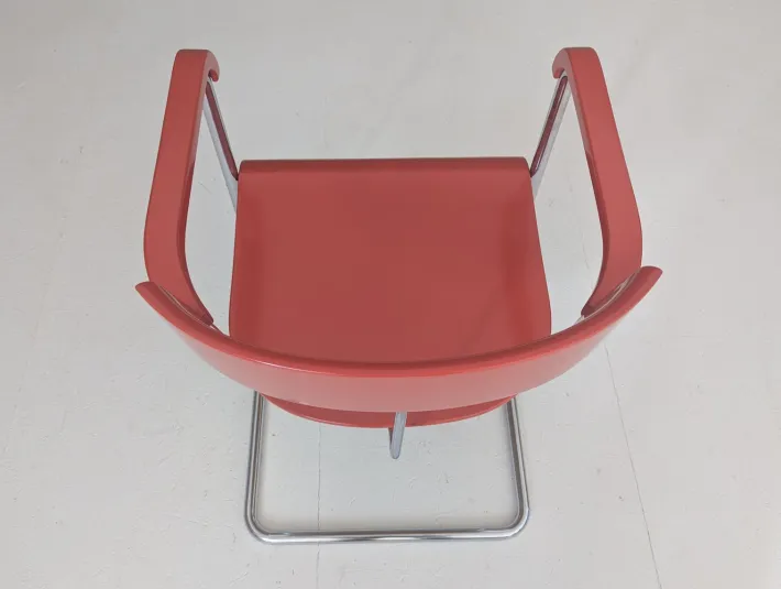 Pamono Functionalist Avant-Garde Seating Set by Jindřich Halabala for Up Závody, 1930s, Set of 3