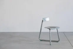 Pamono Galva Steel Outdoor Chairs by Atelier Thomas Serruys, Set of 8 New