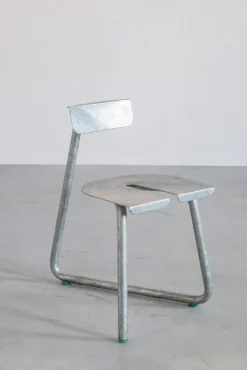 Pamono Galva Steel Outdoor Chairs by Atelier Thomas Serruys, Set of 8 New