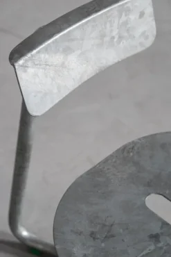 Pamono Galva Steel Outdoor Chairs by Atelier Thomas Serruys, Set of 8 New