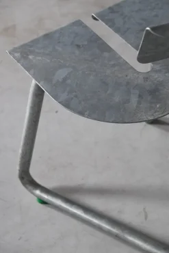 Pamono Galva Steel Outdoor Chairs by Atelier Thomas Serruys, Set of 8 New