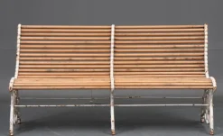 Pamono Garden Bench in Cast Iron, 1890 Hot