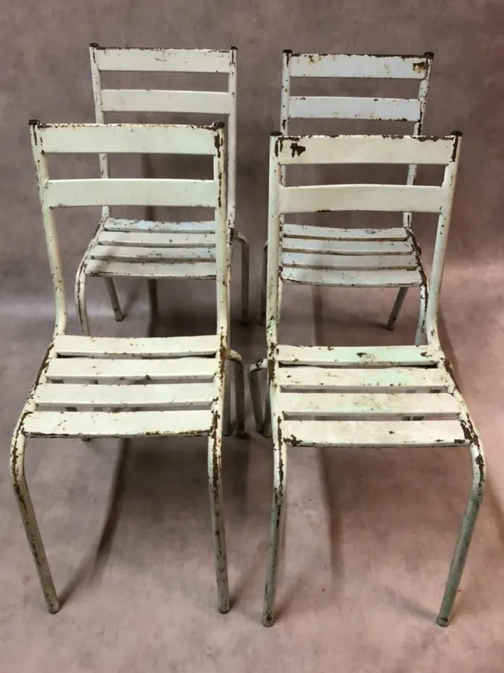 Pamono Garden Chairs from Art-Prog, 1950s, Set of 4 Online