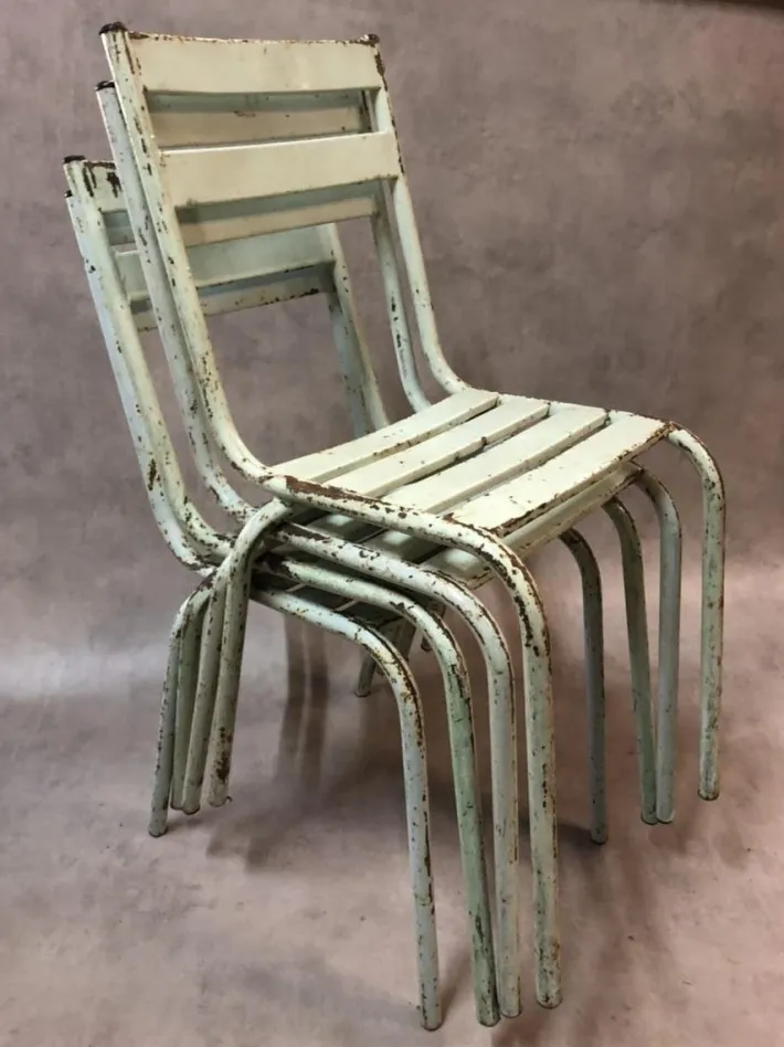 Pamono Garden Chairs from Art-Prog, 1950s, Set of 4 Online