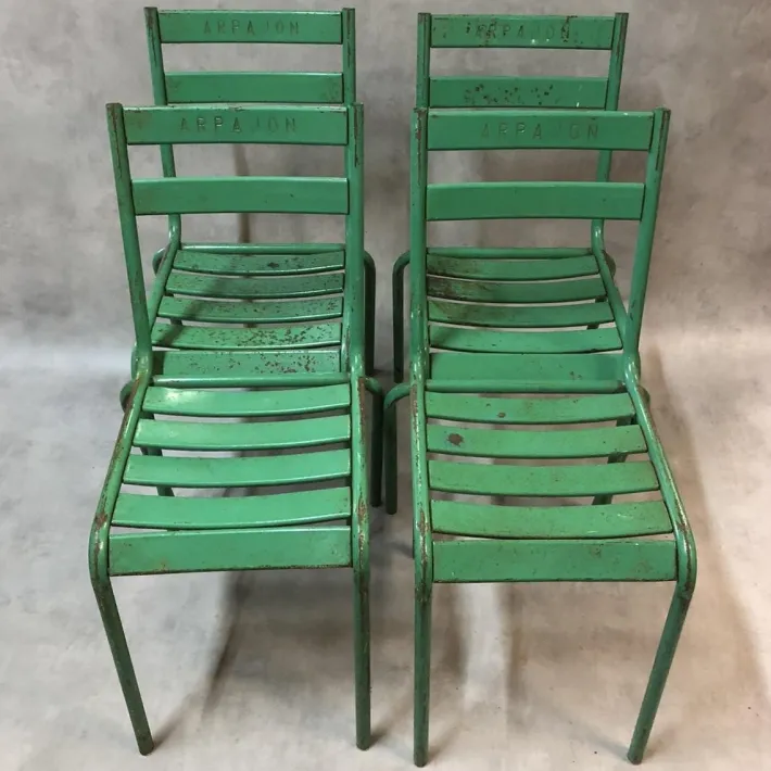 Pamono Garden Chairs from Art-Prog, 1950s, Set of 4 Online