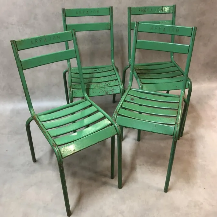 Pamono Garden Chairs from Art-Prog, 1950s, Set of 4 Online