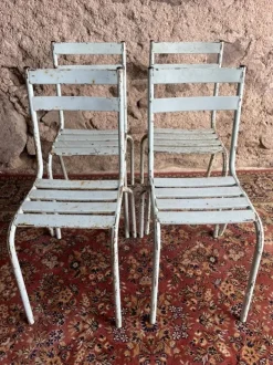Pamono Garden Chairs from Art-Prog, 1950s, Set of 4 Sale