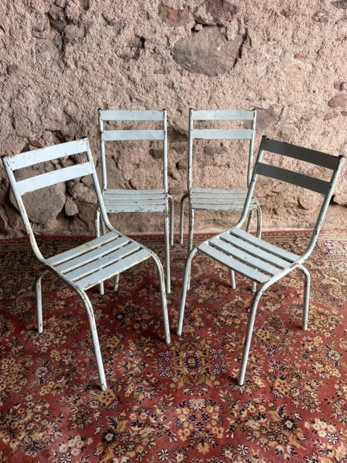 Pamono Garden Chairs from Art-Prog, 1950s, Set of 4 Sale
