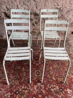 Pamono Garden Chairs from Art-Prog, 1950s, Set of 4
