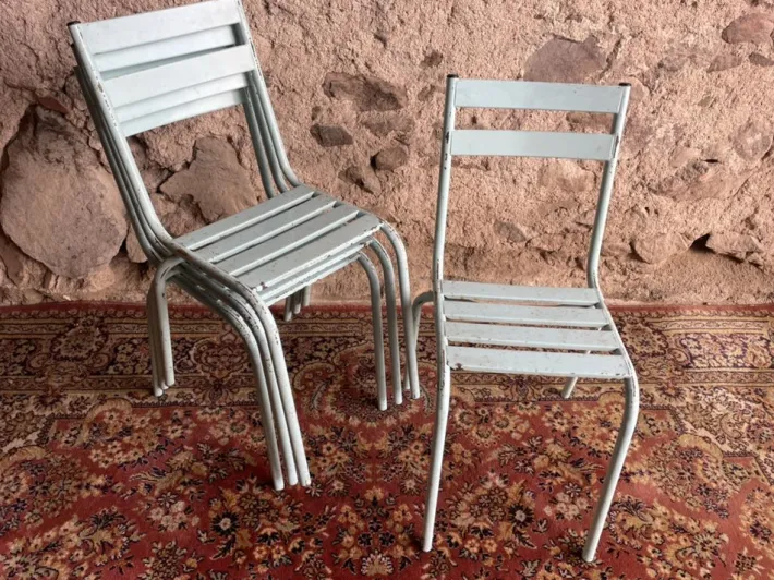 Pamono Garden Chairs from Art-Prog, 1950s, Set of 4 Discount