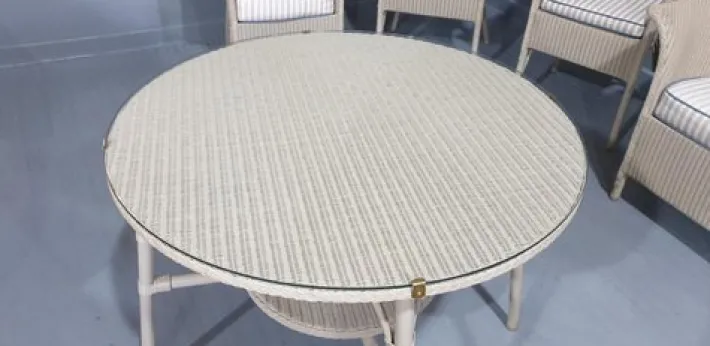 Pamono Garden Conservatory Table and Chairs by Lloyd Loom, Set of 5 Best