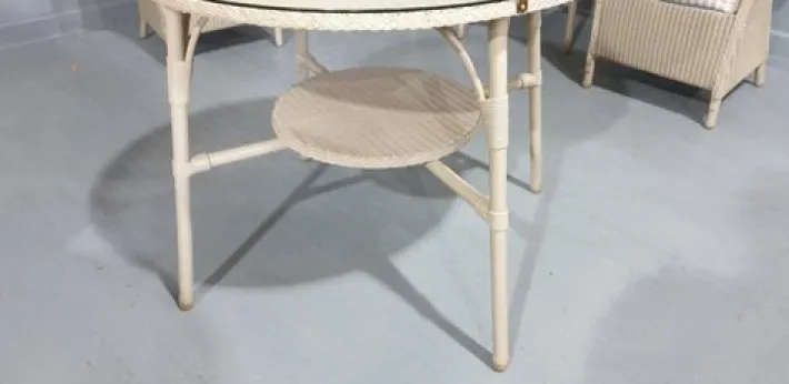 Pamono Garden Conservatory Table and Chairs by Lloyd Loom, Set of 5 Best