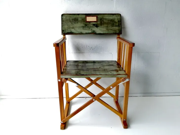 Pamono Garden Folding Chair, 1980s Hot