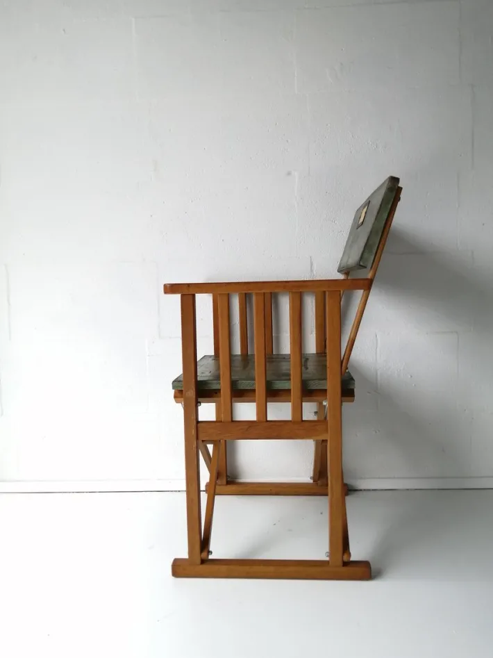 Pamono Garden Folding Chair, 1980s Hot