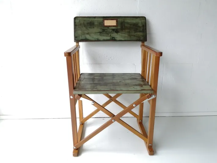 Pamono Garden Folding Chair, 1980s Hot