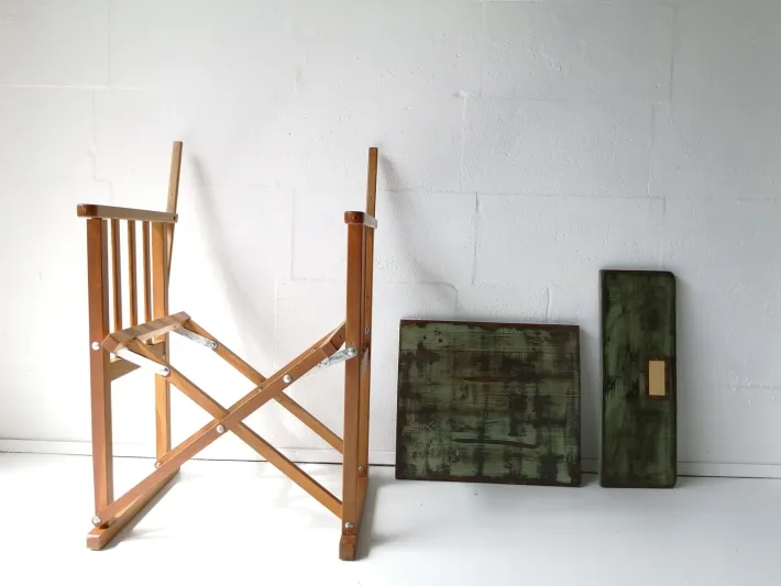 Pamono Garden Folding Chair, 1980s Hot