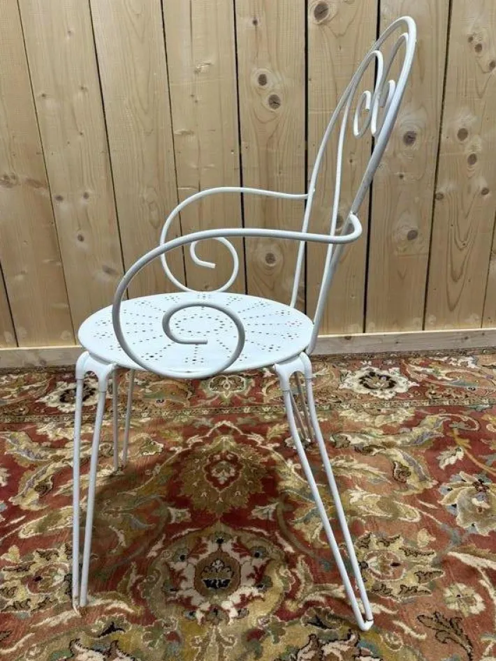 Pamono Garden Furniture in Wrought Iron, Set of 5 Online