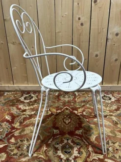 Pamono Garden Furniture in Wrought Iron, Set of 5 Online