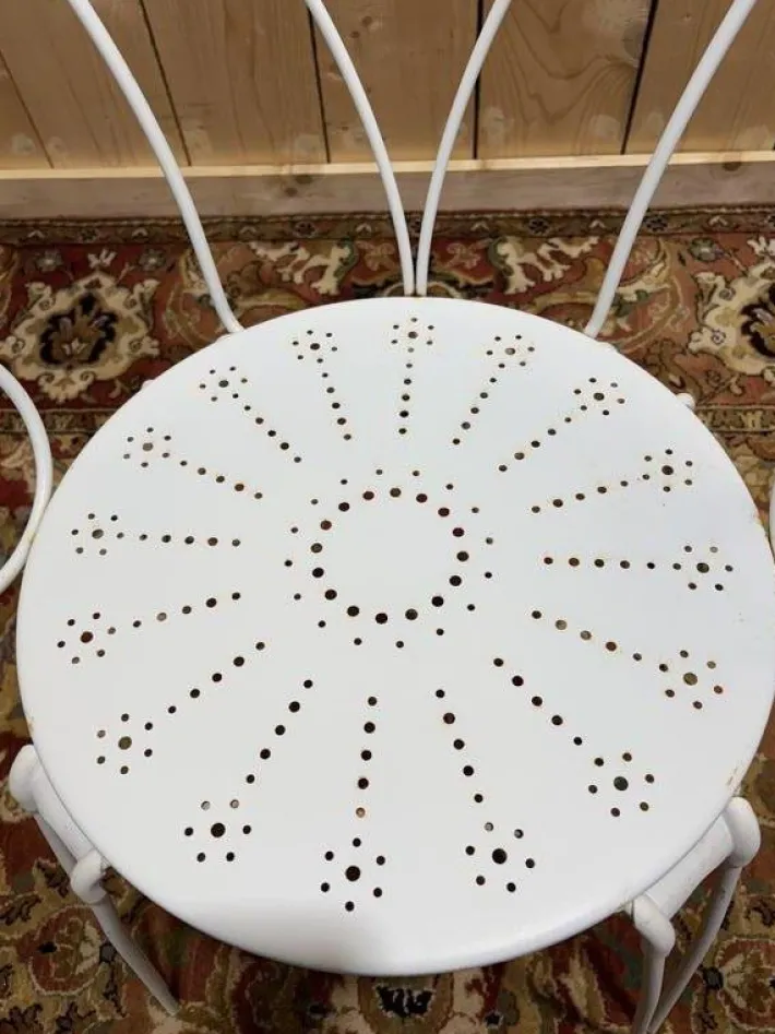 Pamono Garden Furniture in Wrought Iron, Set of 5 Online