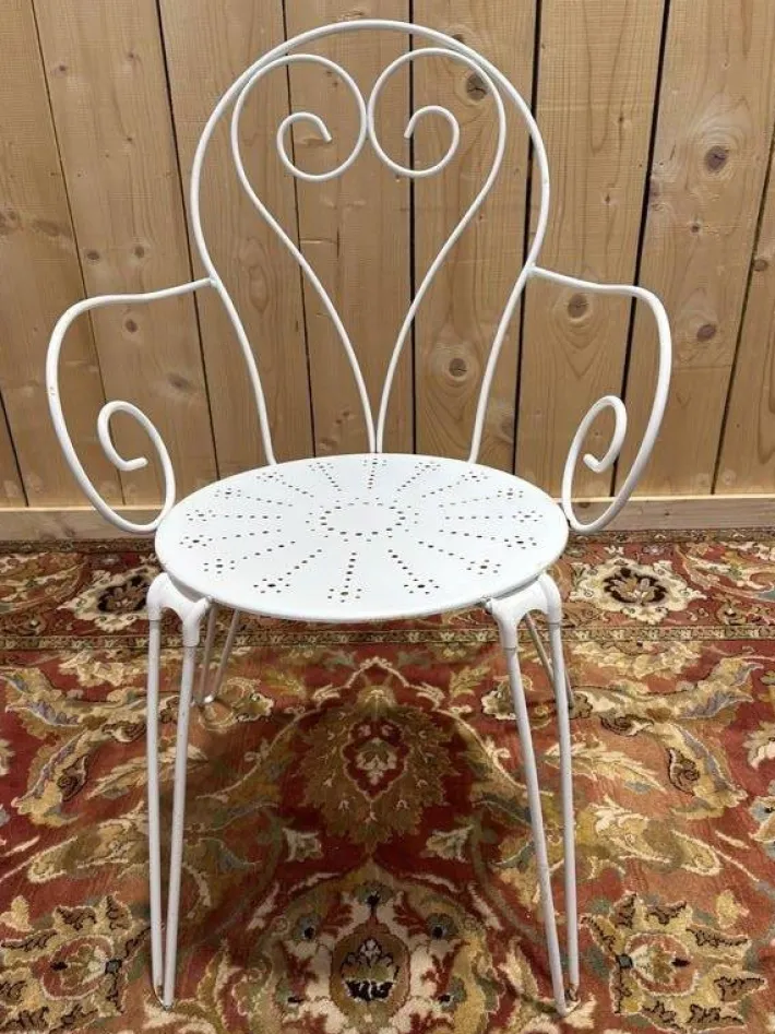 Pamono Garden Furniture in Wrought Iron, Set of 5 Online