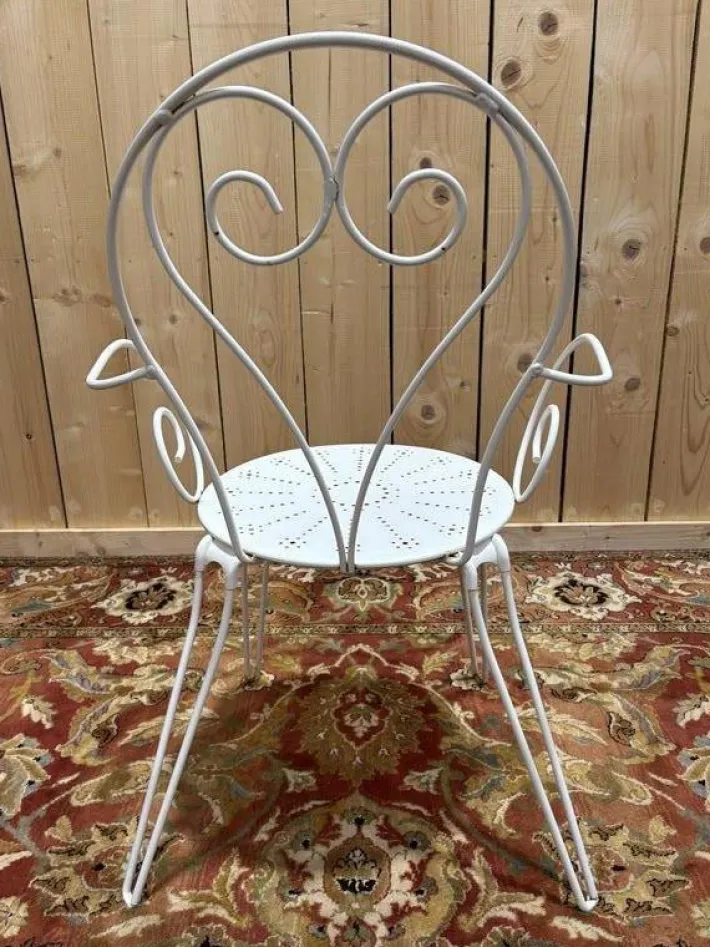 Pamono Garden Furniture in Wrought Iron, Set of 5 Online