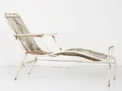 Pamono Garden Lounge Chair by Jean Prouvé & Jules Leleu for Martel de Janville, 1937 Sale