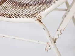 Pamono Garden Lounge Chair by Jean Prouvé & Jules Leleu for Martel de Janville, 1937 Sale