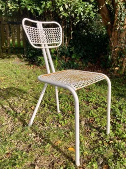 Pamono Garden Set attributed to René Malaval, 1950s, Set of 5